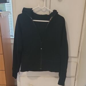 Lululemon Athletica Black Hoodie Sweatshirt